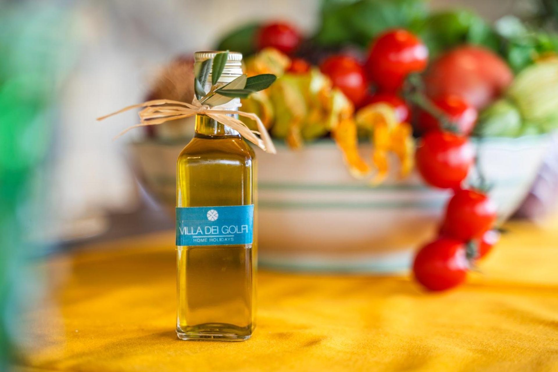 Villa I Due Golfi, l'olio della casa