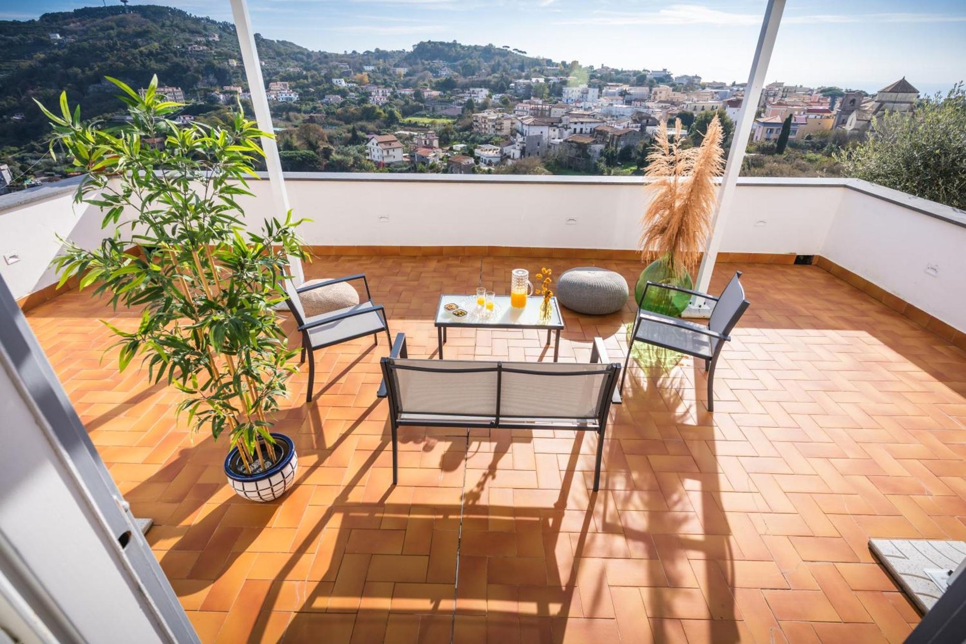 Villa I Due Golfi, la terrazza
