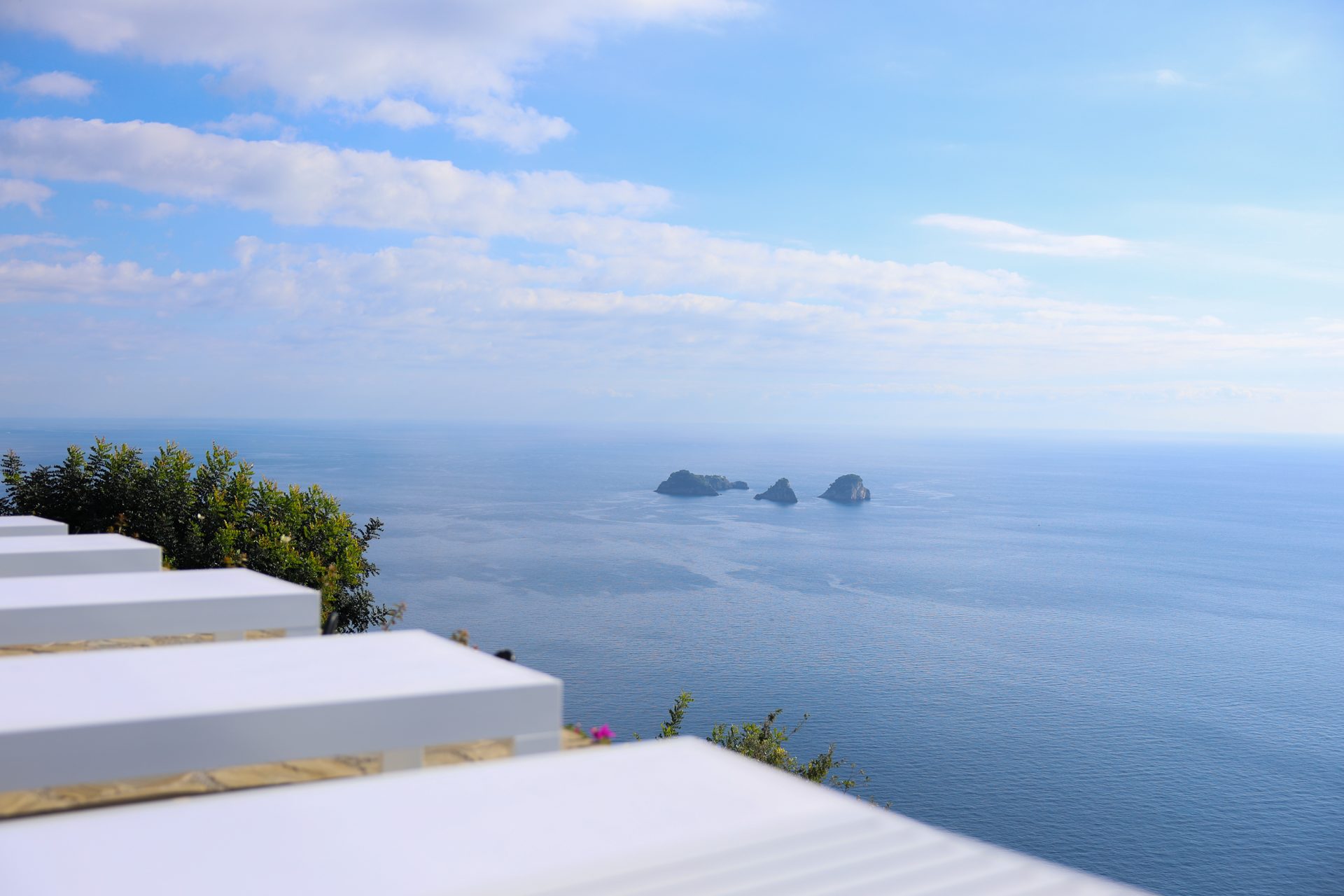 Villa Lantana, gli isolotti de Li Galli